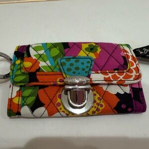 Vera Bradley  ID Case Key Chain